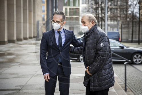BM Maas trifft Le Drian am Rande der Sahel-Konferenz