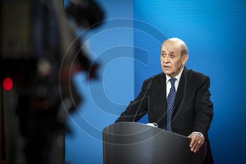 BM Maas trifft Le Drian am Rande der Sahel-Konferenz