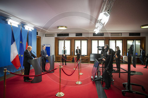 BM Maas trifft Le Drian am Rande der Sahel-Konferenz
