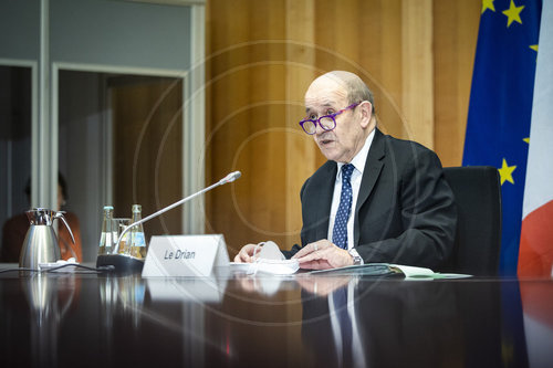 BM_Maas trifft Le Drian am Rande der Sahel-Konferenz