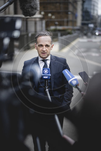 BM Maas reist nach Bruessel