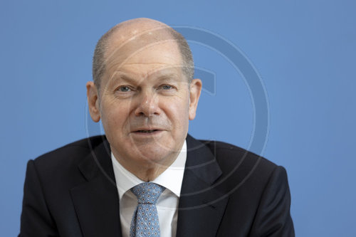 BM Scholz stellt Haushalt 2022 vor