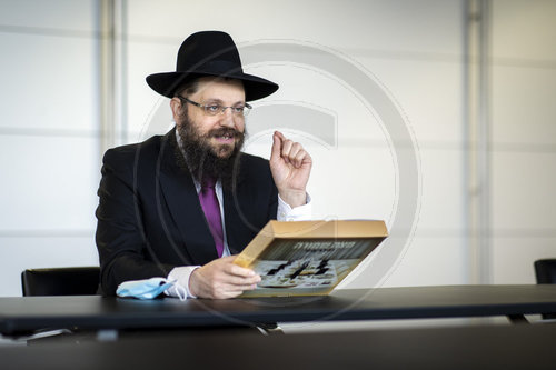 StS Lange trifft Rabbiner Teichtal
