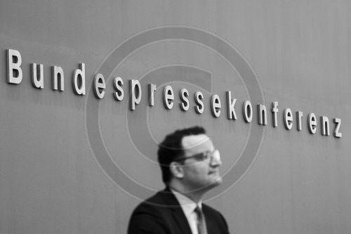 Pressekonferenz zur Corona-Lage in Deutschland