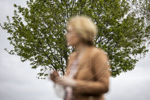 Julia Kloeckner besucht Wasserspeicher