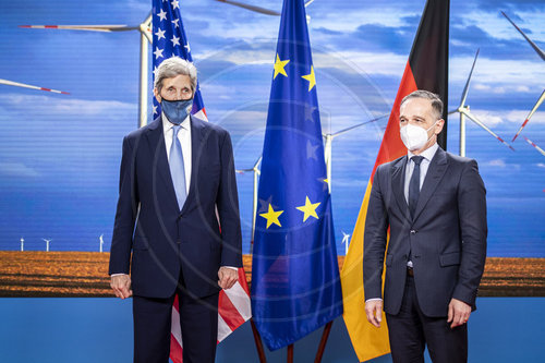 Heiko Maas trifft John Kerry