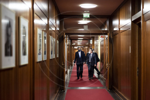 Heiko Maas trifft John Kerry