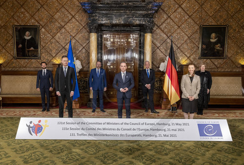 131. Treffen des Ministerkomitees des Europarats in Hamburg