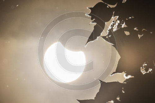 Partielle Sonnenfinsternis