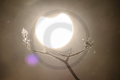 Partielle Sonnenfinsternis