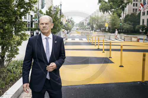 Olaf Scholz reist nach Washington