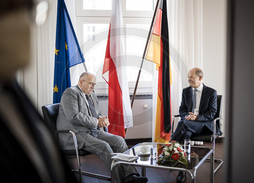 Bundesfinanzminister Scholz trifft Zbigniew Rau