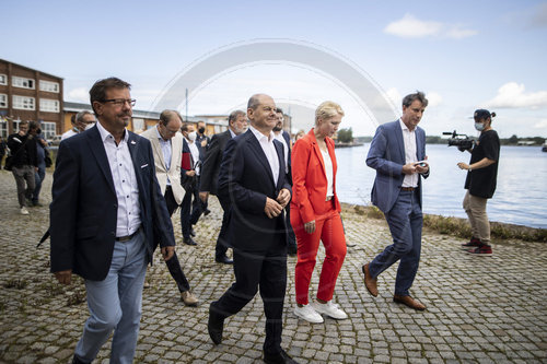 Olaf Scholz besucht Ocean Technology Campus