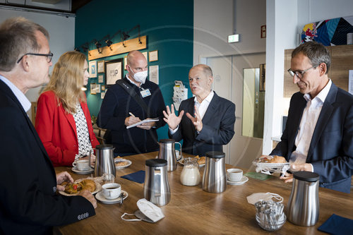 Olaf Scholz in Hambung