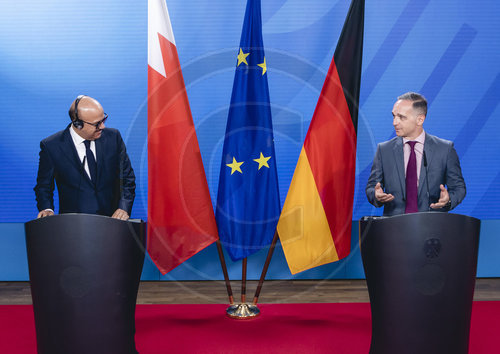 BM Maas trifft den Aussenminister von Bahrain