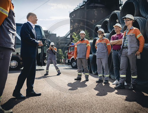 Olaf Scholz in Hamburg