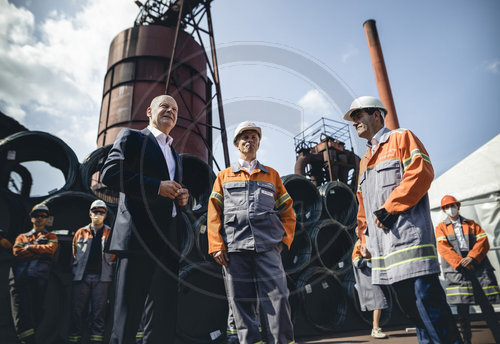 Olaf Scholz in Hamburg