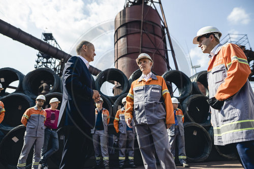 Olaf Scholz in Hamburg