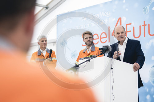 Olaf Scholz in Hamburg