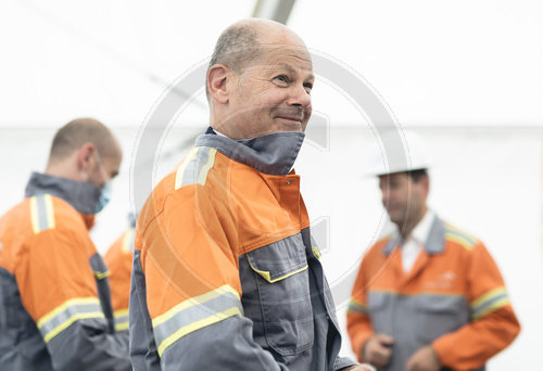 Olaf Scholz in Hamburg