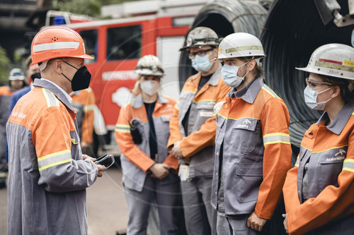 Olaf Scholz in Hamburg