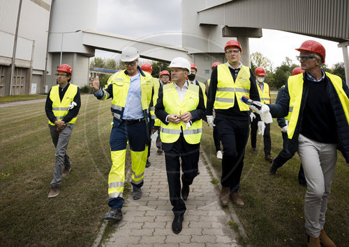 Olaf Scholz Pressereise Brandenburg