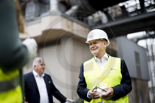 Olaf Scholz Pressereise Brandenburg