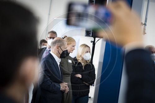 Olaf Scholz Pressereise Brandenburg