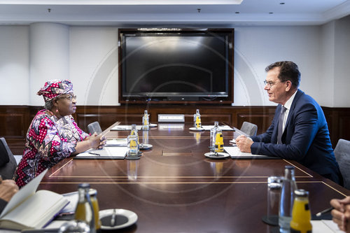 Gerd Mueller trifft Ngozi Okonjo-Iweala