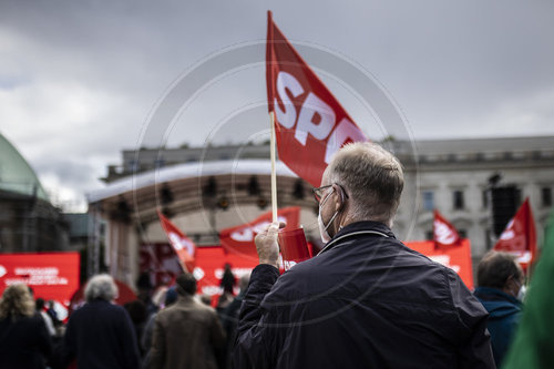SPD-Wahlkampf in Berlin