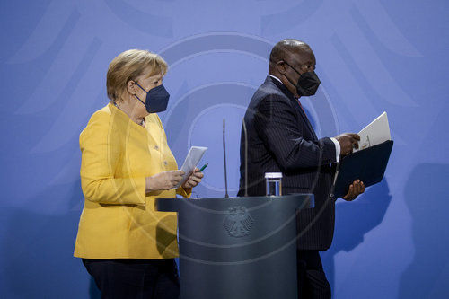 PK Merkel Ramaphosa Tshisekedi
