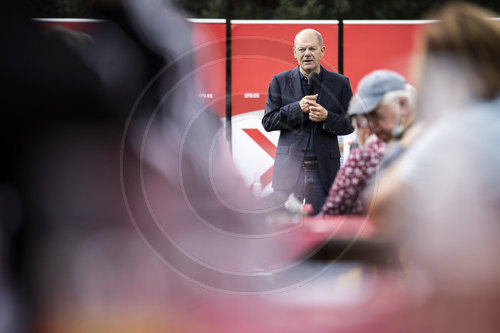 Olaf Scholz in Brandenburg