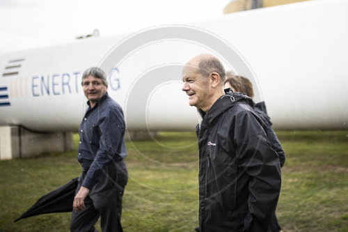 Olaf Scholz in Brandenburg