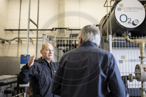 Olaf Scholz in Brandenburg