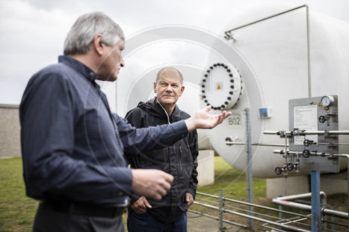 Olaf Scholz in Brandenburg