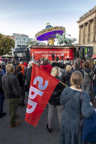 Kanzlerkandidat Scholz in Braunschweig