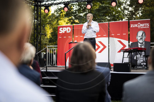 Olaf Scholz in Leipzig