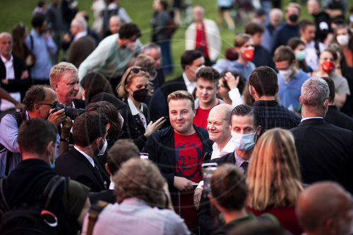 Olaf Scholz in Leipzig