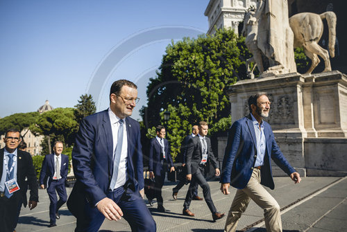 Jens Spahn beim G20 Treffen der Gesundheitsminister