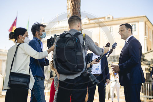 Jens Spahn beim G20 Treffen der Gesundheitsminister