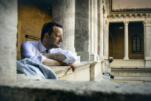 Jens Spahn beim G20 Treffen der Gesundheitsminister