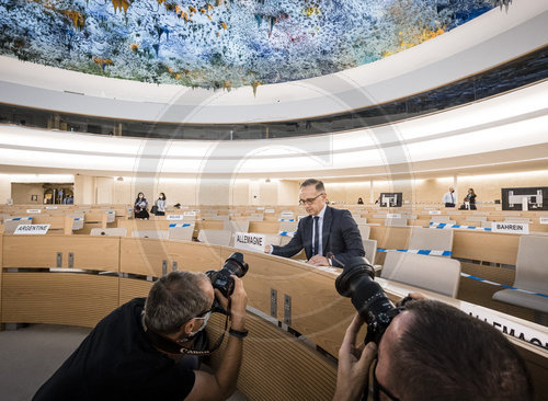 Bundesaussenminister Maas Reist nach Genf