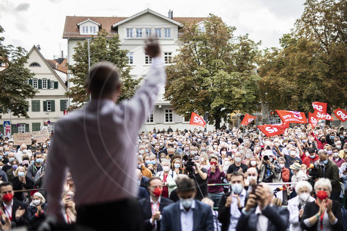 Olaf Scholz im Wahlkampf