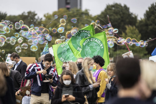 Globaler Klimastreik in Berlin