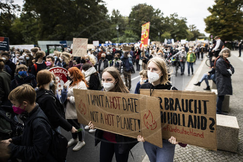 Globaler Klimastreik in Berlin