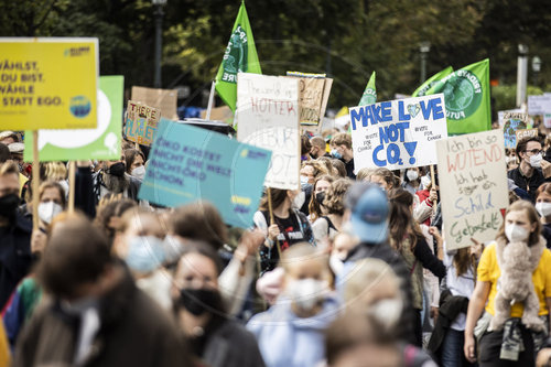 Globaler Klimastreik in Berlin