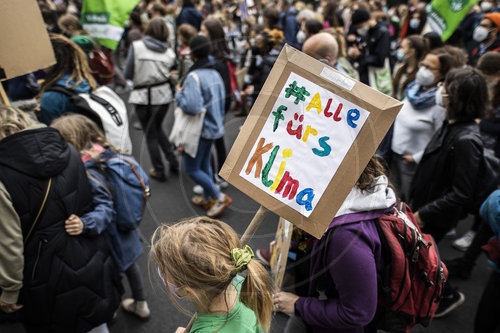 Globaler Klimastreik in Berlin