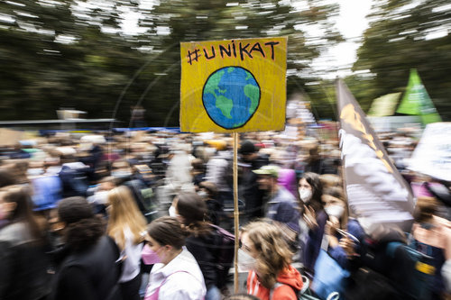 Globaler Klimastreik in Berlin