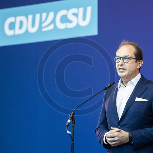 Erste Fraktionssitzung der CDU/CSU