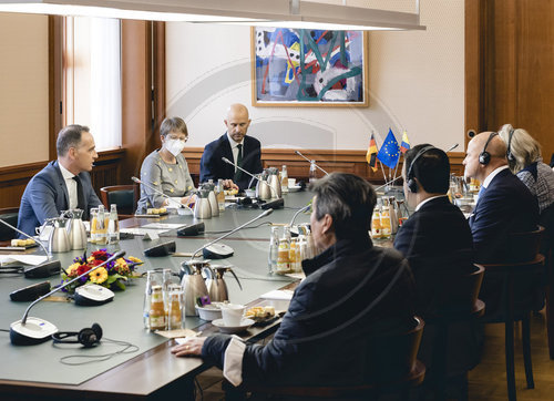 BM Maas trifft Vizepraesidenten von Ecuador